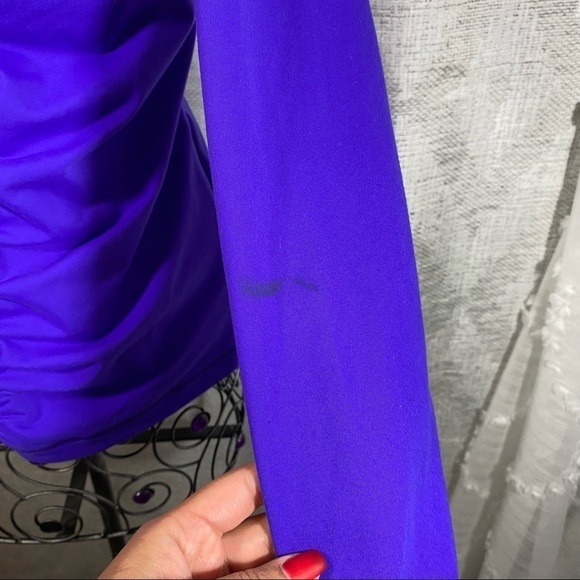 Victoria's Secret sexy sport purple ruched zip up jacket size M - Picture 2 of 8